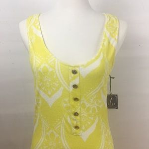 Yellow summer dress. Comfortable terrycloth. NWT.